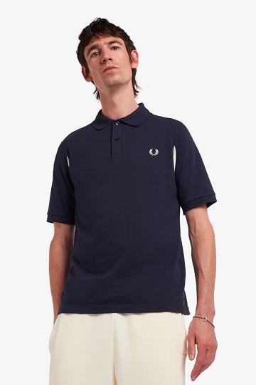 Dark Grey Fred Perry M3843 Men's Polo Shirts | PH 1459DFMN